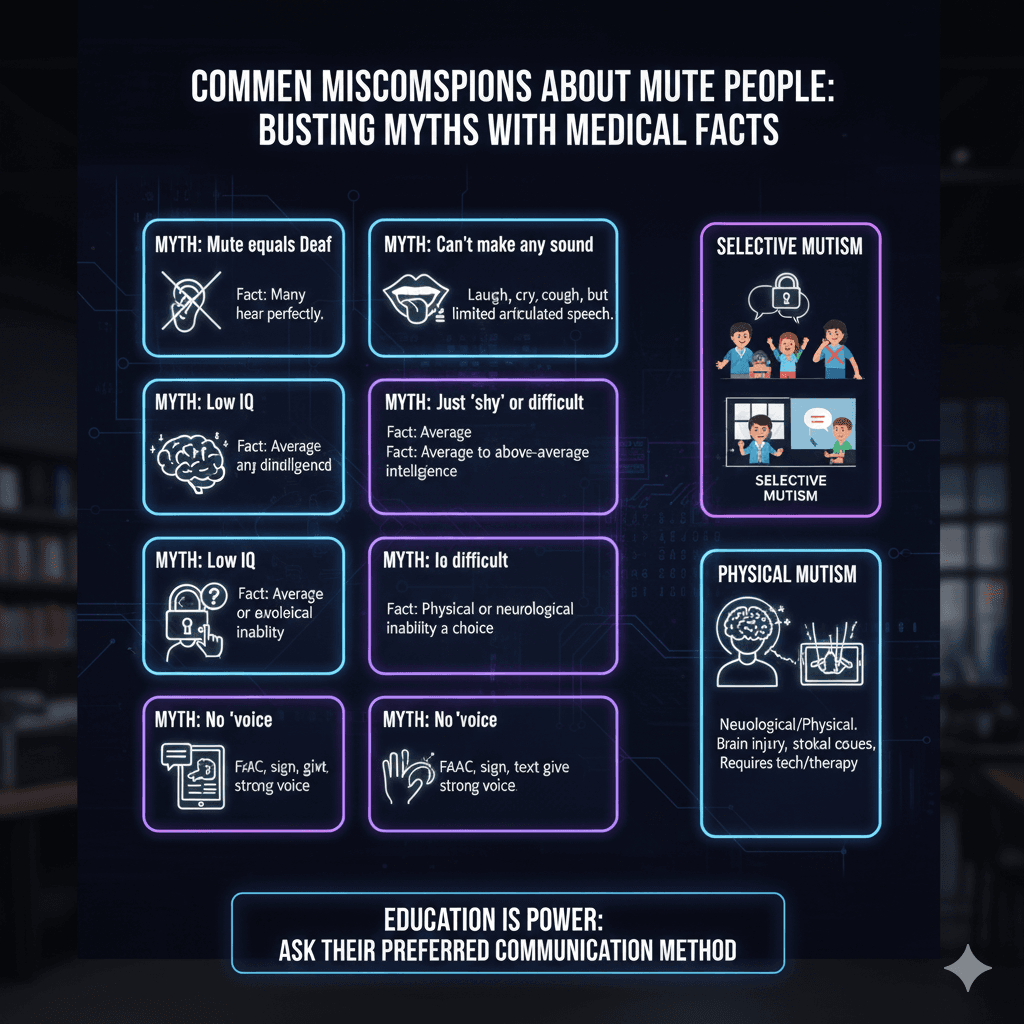 Common Misconceptions About Mute People