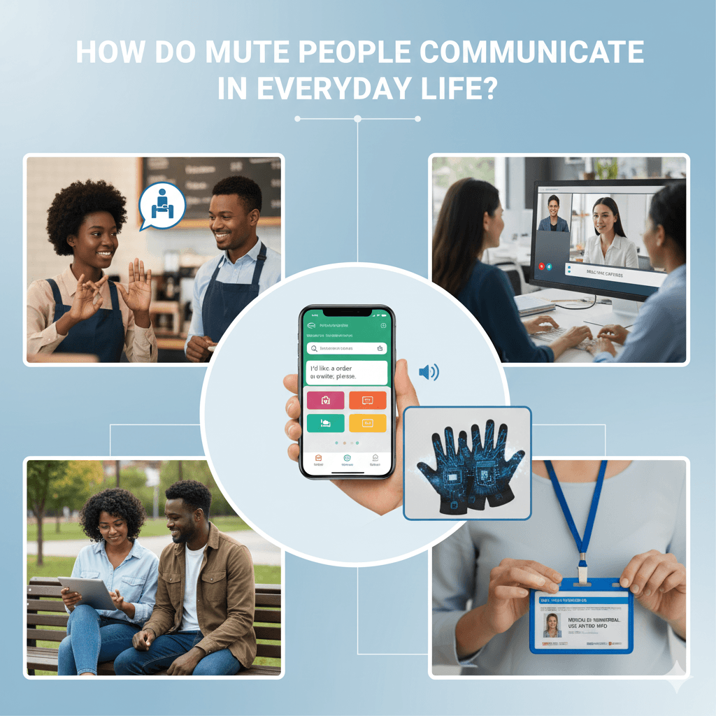 How Do Mute People Communicate in Everyday Life?